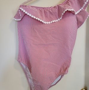 JCrew one shoulder swimsuit